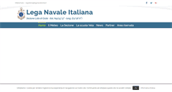 Desktop Screenshot of leganavaleostia.it